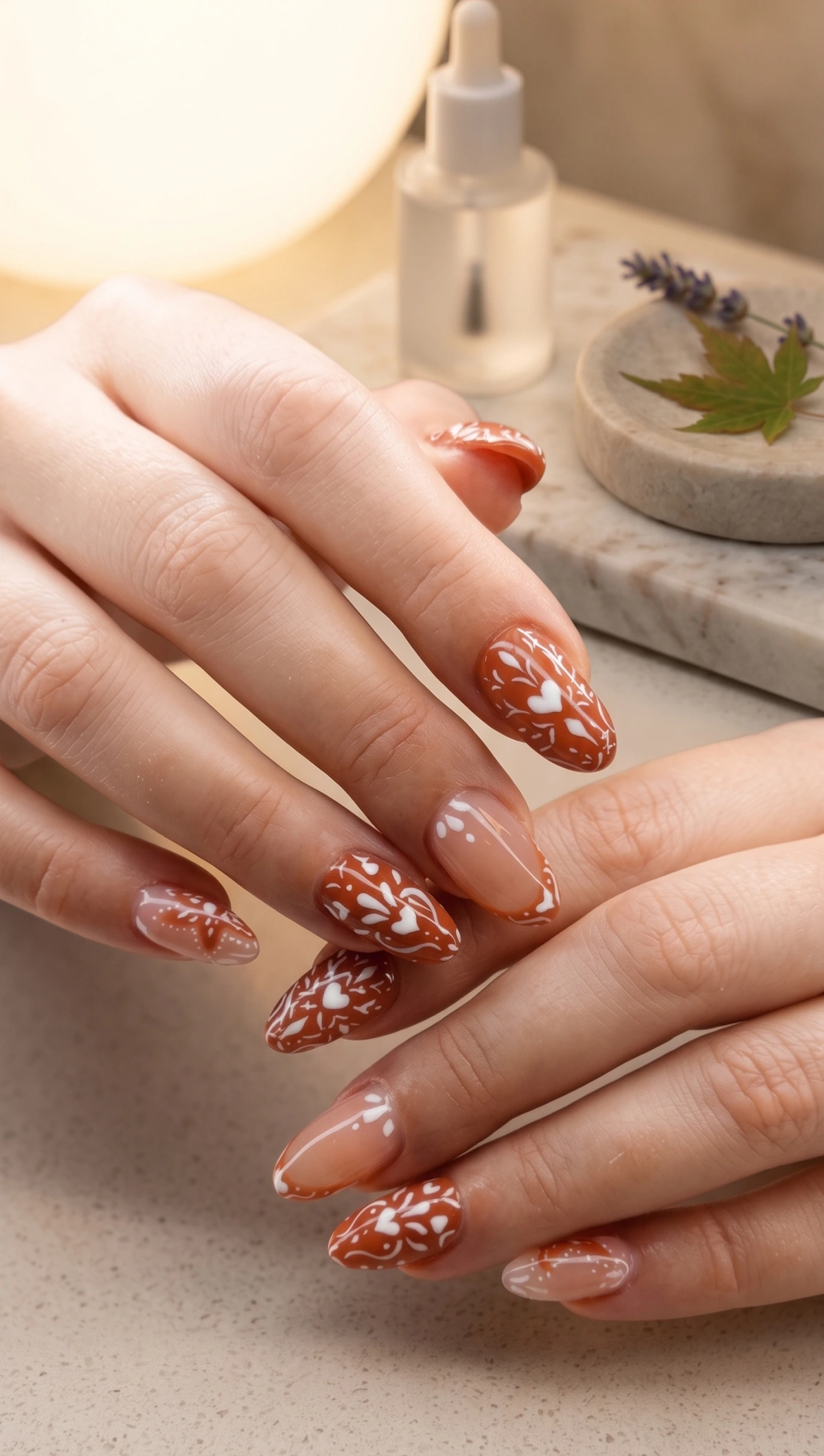 Nail manicure artistry at Palms Day Spa